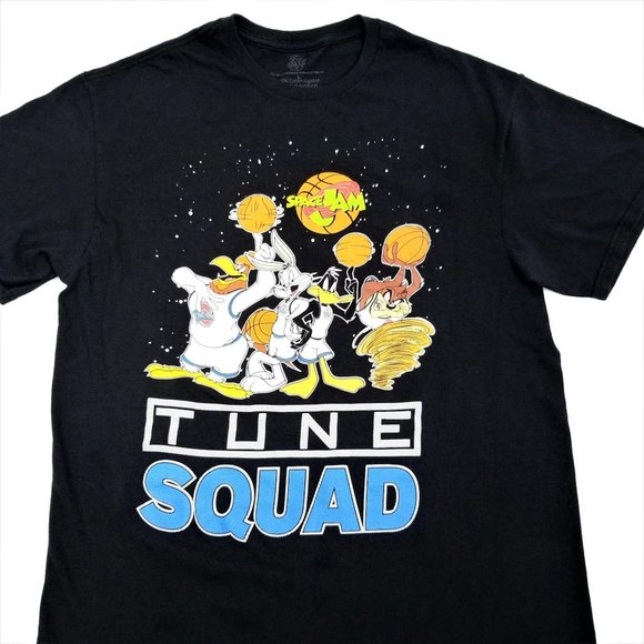 Space Jam TShirt Tune Squad Looney Tunes Movie Tee - Picture 1 of 7